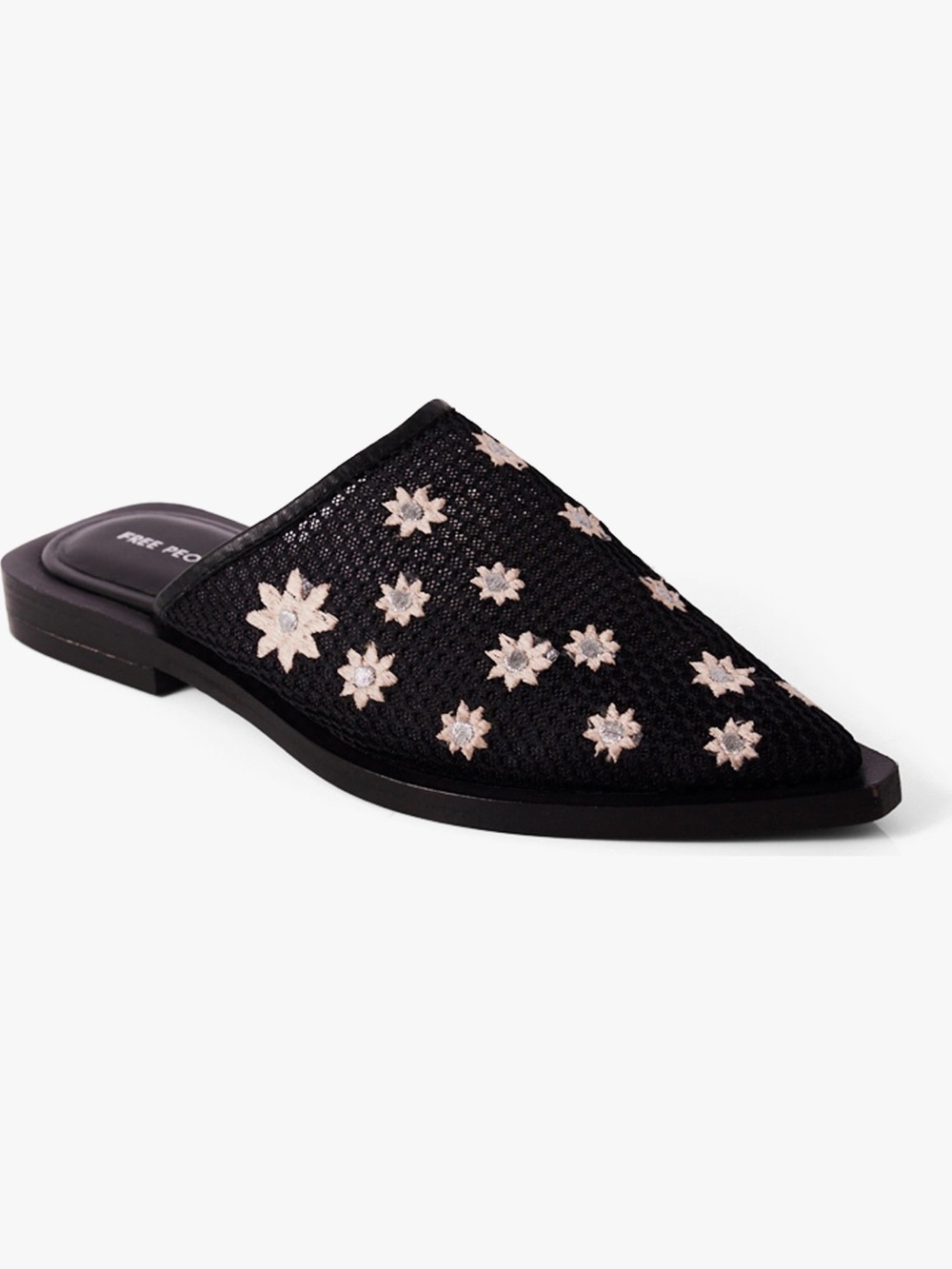 Free People Becky Daisy Pointed Toe Mule